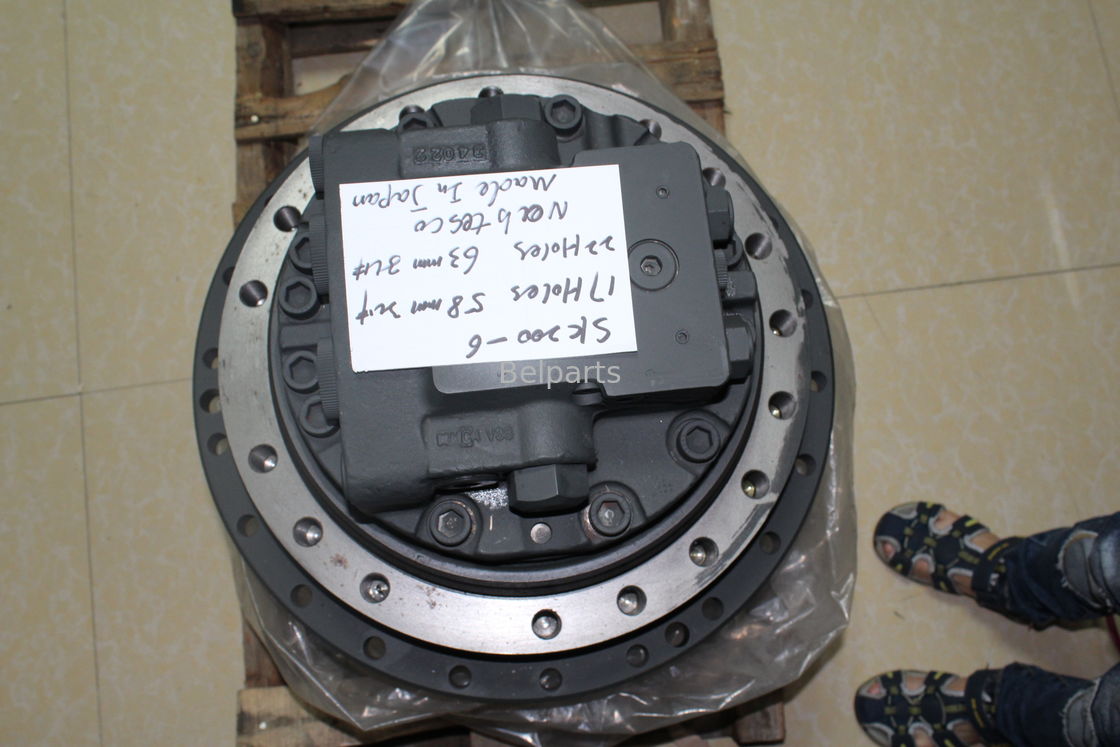 Ekskavatör Parçaları Sk200-6e Kobelco için Hidrolik Nihai Tahrik YN15V00011F1 YN15V00011F3 YN15V00011F4