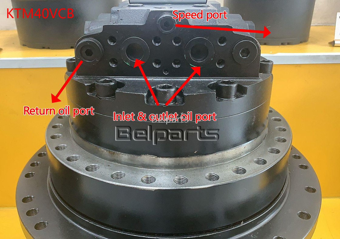 Ekskavatör DX225LC DX225LCA DX230LC DX220LC Yürüyüş Motorları K1037757 Doosan için Nihai Tahrik