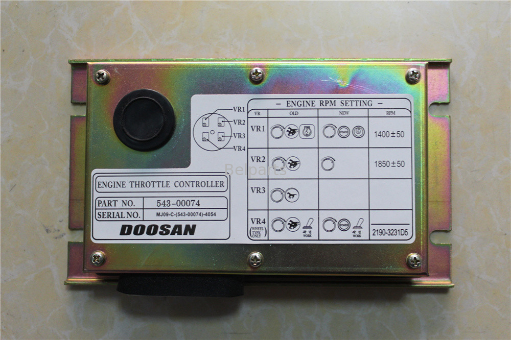 543-00074 Ekskavatör Kontrol Cihazı DH130 DH220LC-7 SL130 SL500LC-V Küme Komple Ekran Paneli