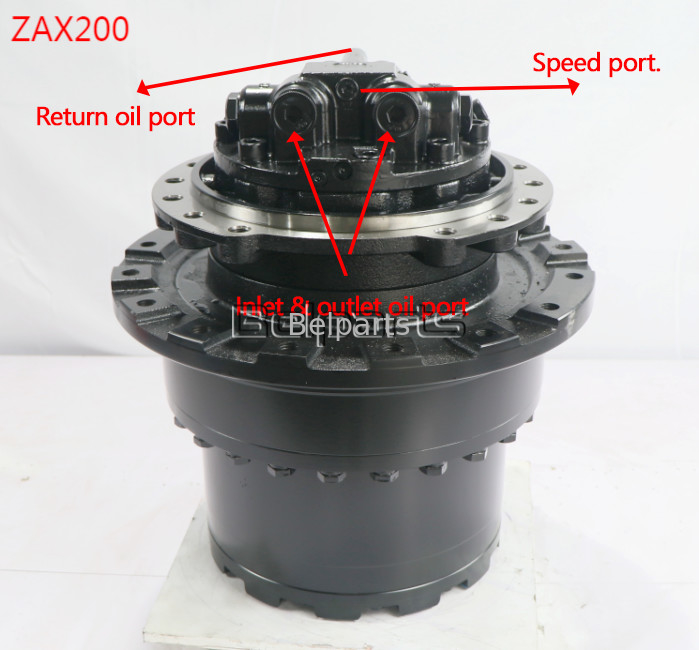 Belparts Ekskavatör Seyir Motoru Nihai Tahrik Komplesi ZX200 ZX200-6 ZX200-1 ZX210 HMGF36 Seyir Motoru Komplesi 9191194 9199841