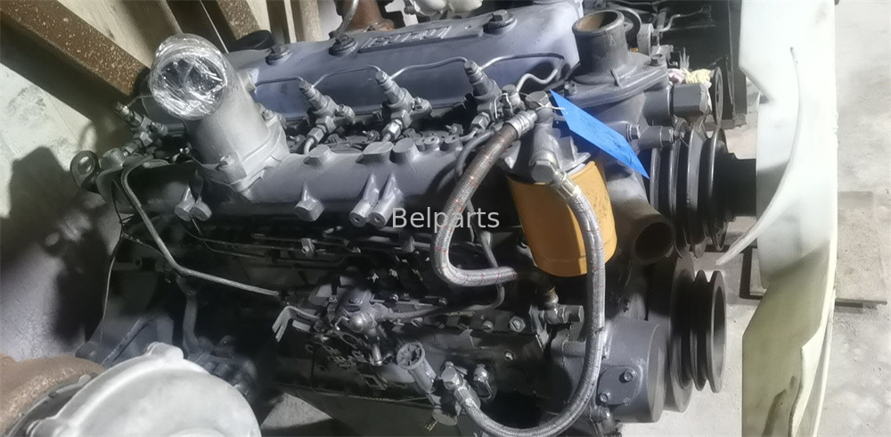 Ekskavatör için Belparts Dizel Motor Komplesi ZX200 6BG1Hitachi İçin İkinci El