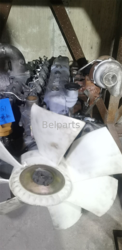 Ekskavatör için Belparts Dizel Motor Komplesi ZX200 6BG1Hitachi İçin İkinci El
