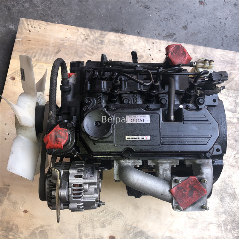 Ekskavatör Parçası Motor Assy S3L2 S3L1 Mitsubishi İkinci El İçin Dizel Motor Komplesi