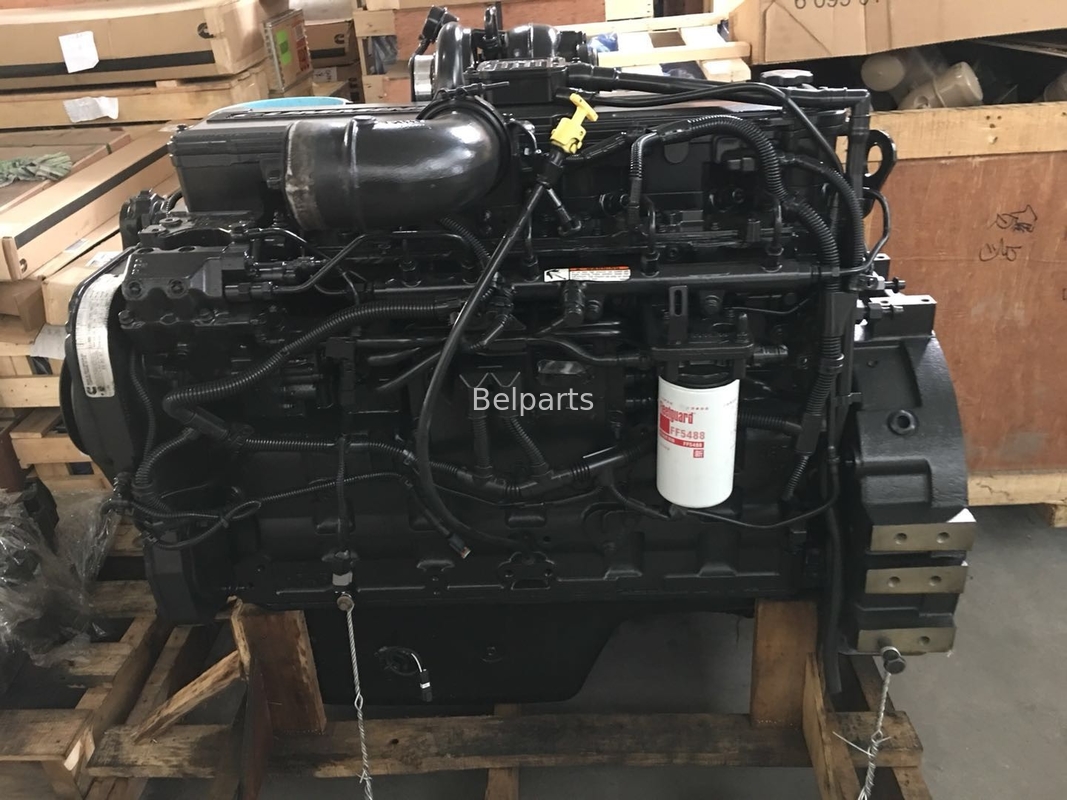 Belparts Ekskavatör Dizel Motor PC300LC-8 SAA6D114E-3 Komatsu İçin Yeniden İnşa Edilen Motor Komplesi