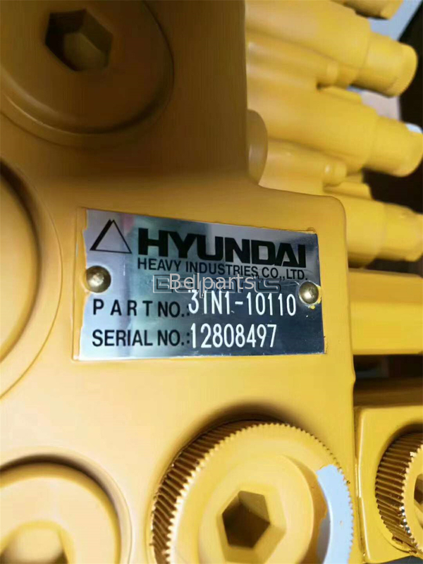 Belparts Excavator Hydraulic R80-7 Ana Kontrol Valfı Hyundai 31N1-10110 için
