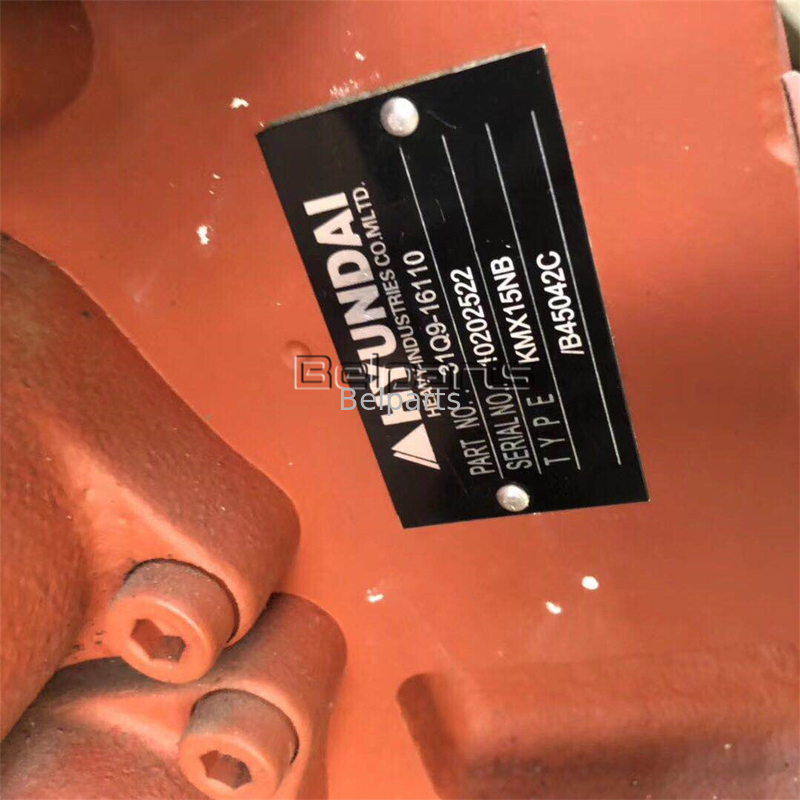 Belparts Excavator Hidrolik R265 R275-9 Ana Kontrol Valfı Hyundai 31Q7-10110 için