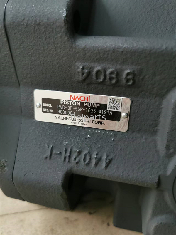 Crawler ekskavatör parçaları için Nachi PVD-3B-56P-18G5 ana pompa ekskavatörü