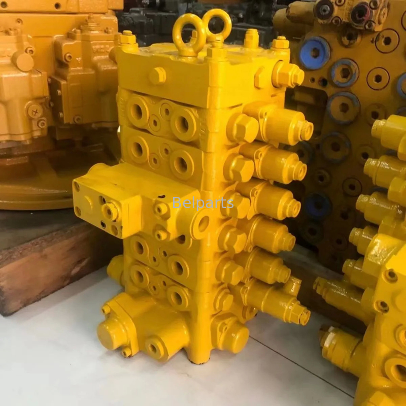 Parça Numarası PC120-6 Kontrol Ana Valf Assy Kontrol Valf Assy Komatsu için PC120-6 PC120-7 Çelik Malzemesi