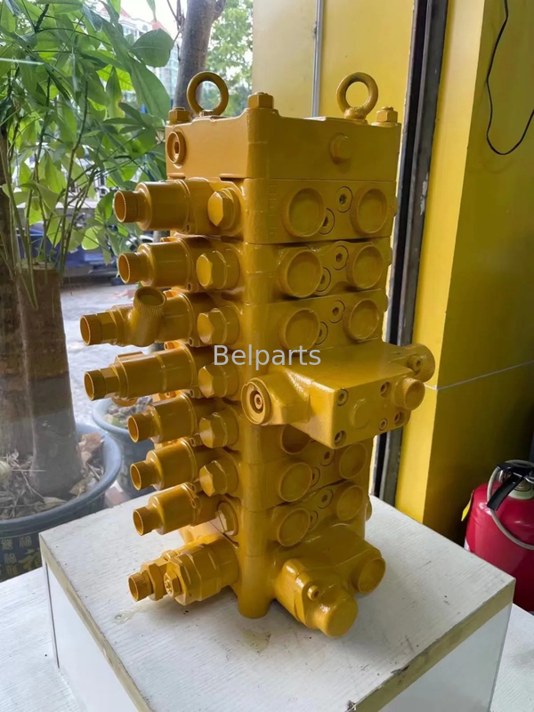 Parça Numarası PC120-6 Kontrol Ana Valf Assy Kontrol Valf Assy Komatsu için PC120-6 PC120-7 Çelik Malzemesi