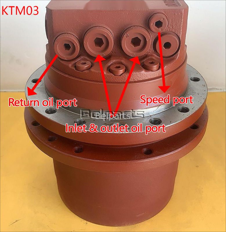 TM03 MAG18VP-220 PHV2B MB0161 Ekskavatör Seyir Motoru Grubu CX27B CX22B EC20