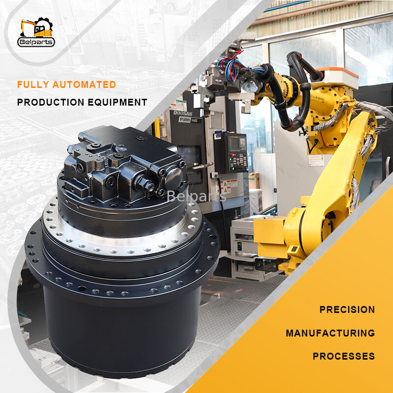 VIO17 Yanmar Mini Ekskavatör yedek parçaları için Son Sürücü Seyahat Motor Montajı OEM 172A64-73300