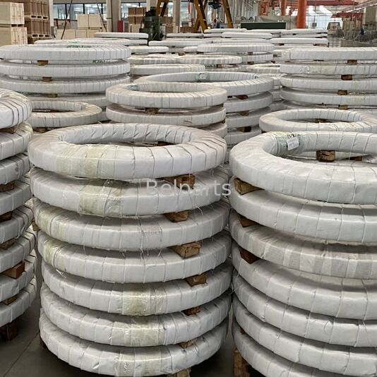 DX340 Doosan kazıcı yedek parçaları için kaydırma rulmanı 180-00297D2 Swing Circle Slew Ring Aftermarket