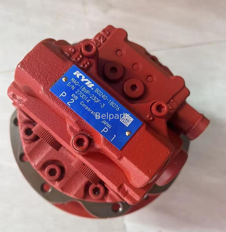 VIO20-2-3 VIO27-2-3 Yanmar Mini Ekskavatör Parçaları için Son Tahrik KYB MAG-18VP-230F Seyahat Motoru B0240-18076