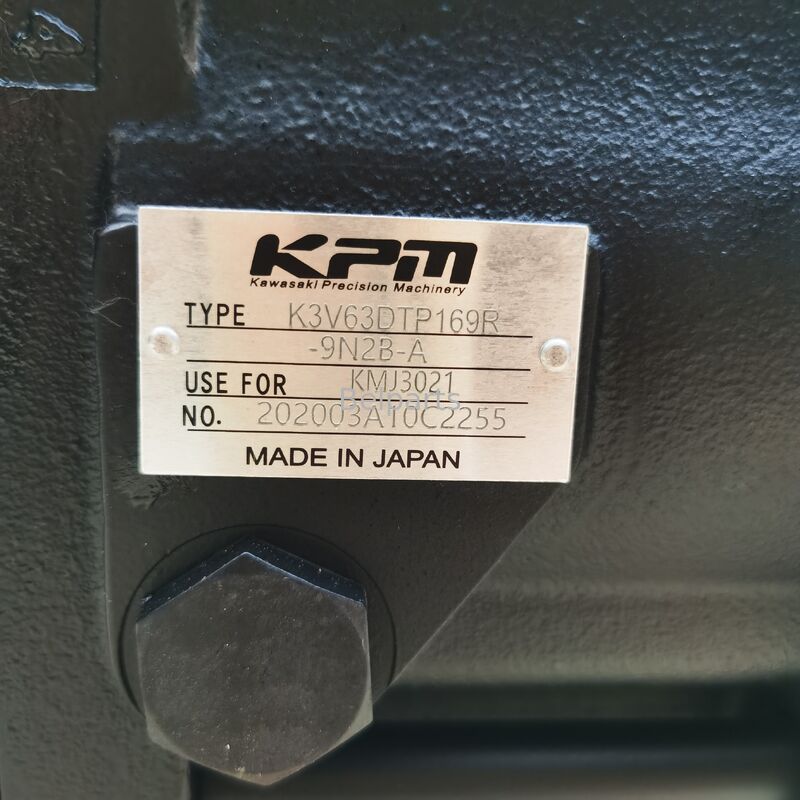 Sumitomo SH120-3 CASE CX130 Ekskavatör Yedek Parçaları KNJ2742 KNJ3021	KNJ3023 KNJ2977 Ana Pistonlu Pompa K3V63DTP169R-9N2R-A İçin Hidrolik Pompa