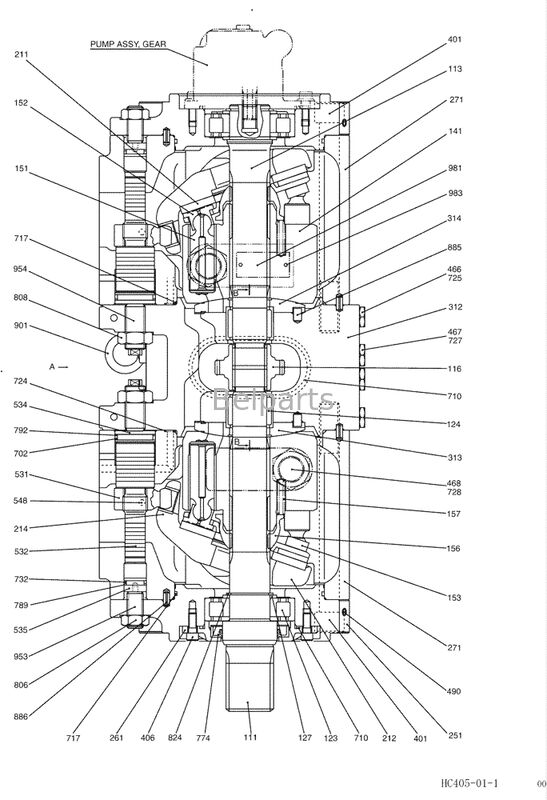 KOBELCO SK330-8 SK350-8 SK350LC-8 Ekskavatör parçaları için hidrolik pompa LC10V00020F1 Ana piston pompası K5V140DTP1X9R-YT6K-V K5V140DTP-YT6K-17T