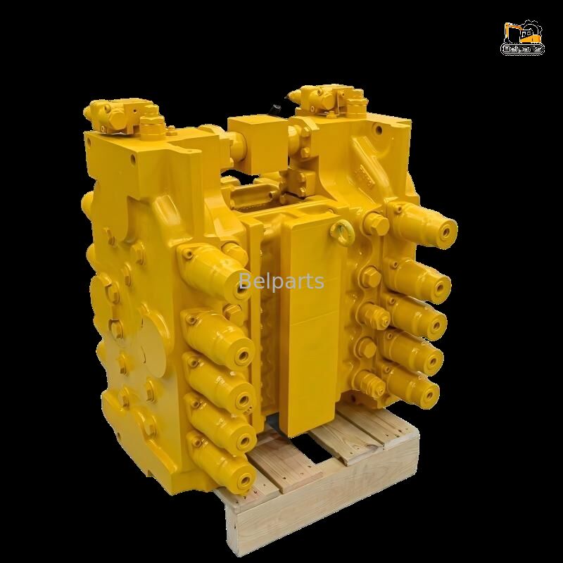 PC2000-8 için ana hidrolik kontrol valfi KOMATSU kazıcı parçaları 709-1A-11100 orijinal dağıtıcı takviye