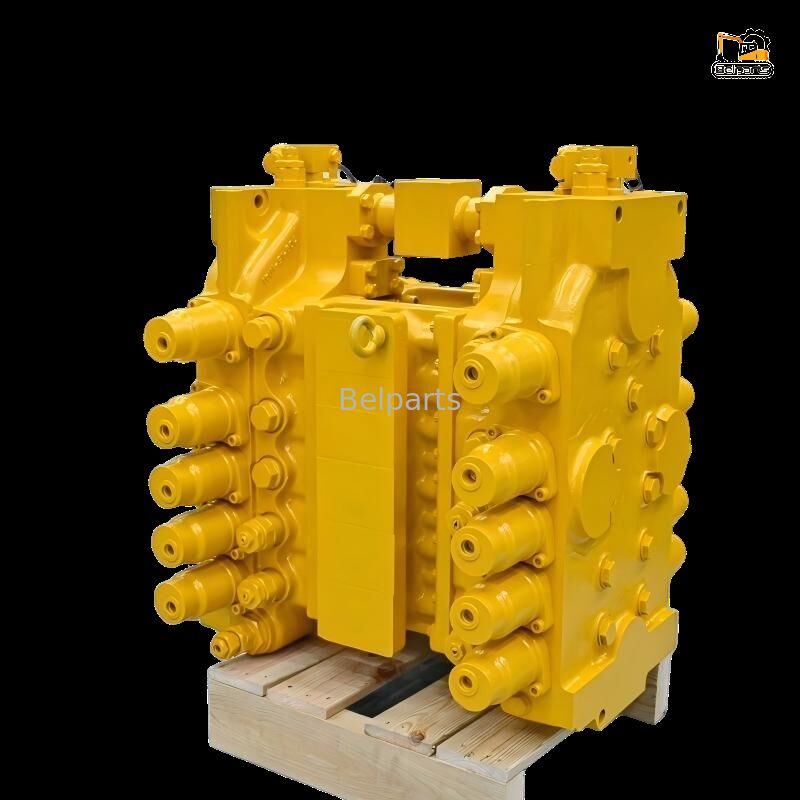 PC2000-8 için ana hidrolik kontrol valfi KOMATSU kazıcı parçaları 709-1A-11100 orijinal dağıtıcı takviye