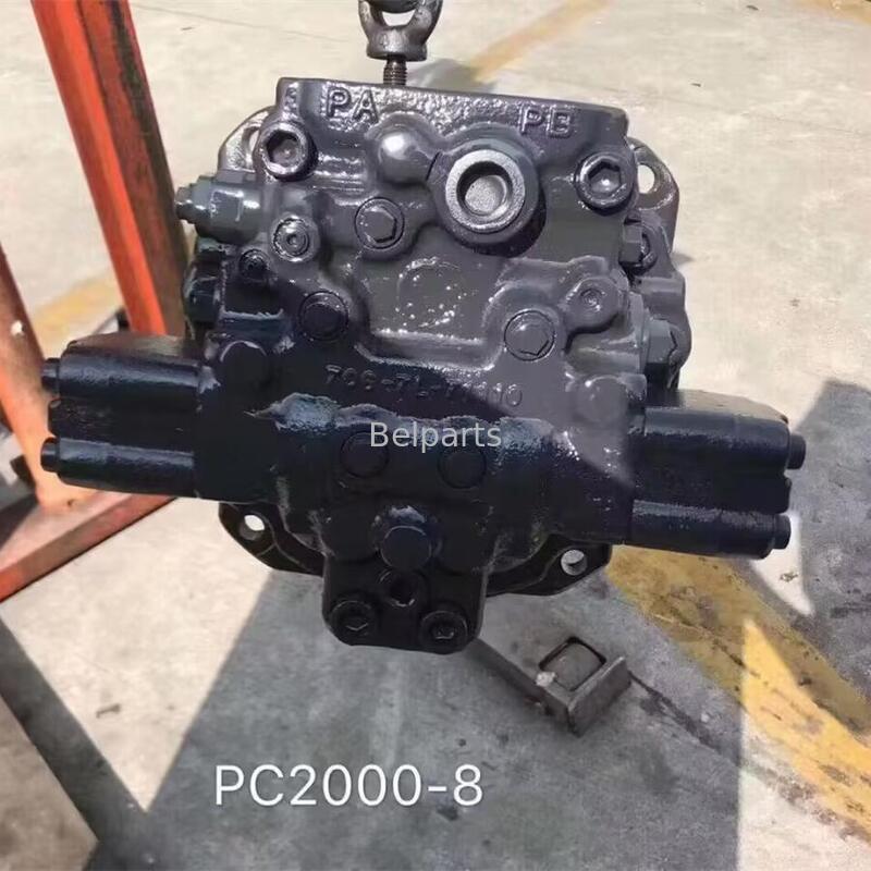 PC2000-8 için seyahat motoru KOMATSU Ekskavator parçaları 706-7L-01110 706-8L-41110 şanzıman
