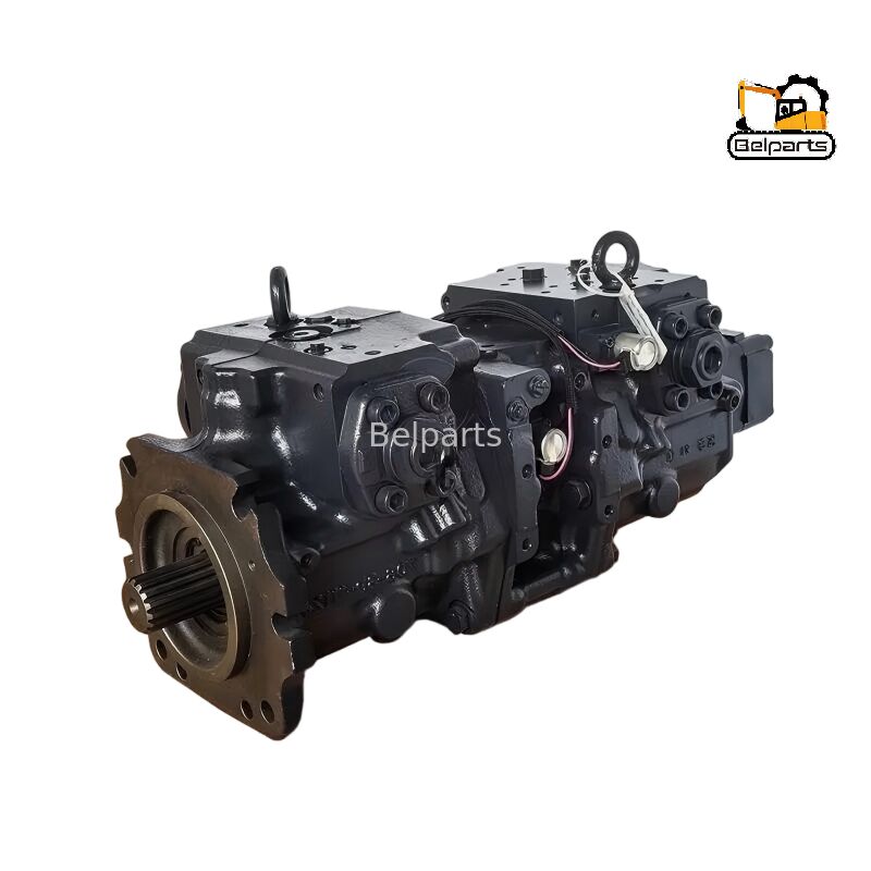 PC2000-8 için hidrolik fan pompası KOMATSU Kazı makinesi parçaları 708-2L-00280 orijinal ekleme
