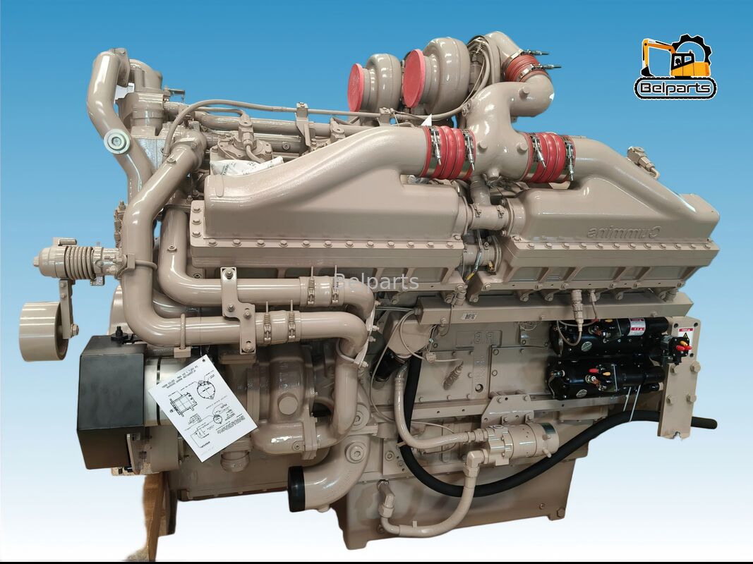 CUMMINSS Dizel Motor Montajı SDA12V159E-2 KOMATSU PC3000-6 Ekskavatörü için Asıl Ek
