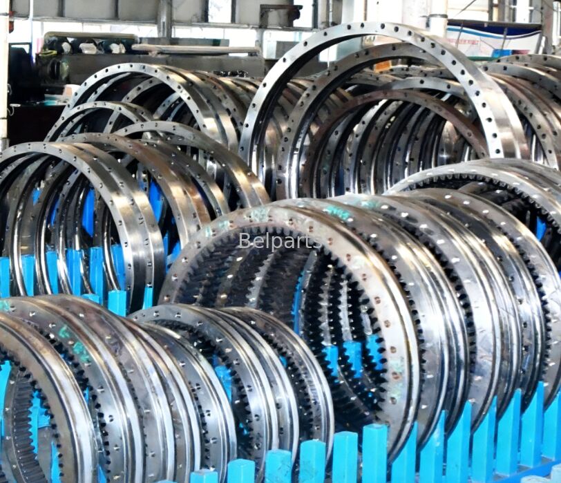 ZX200 ZX200-1 Hitachi Kazı makinesi yedek parçaları için kaydırma rulmanı 9169646 Slew Ring Swing Circle OEM