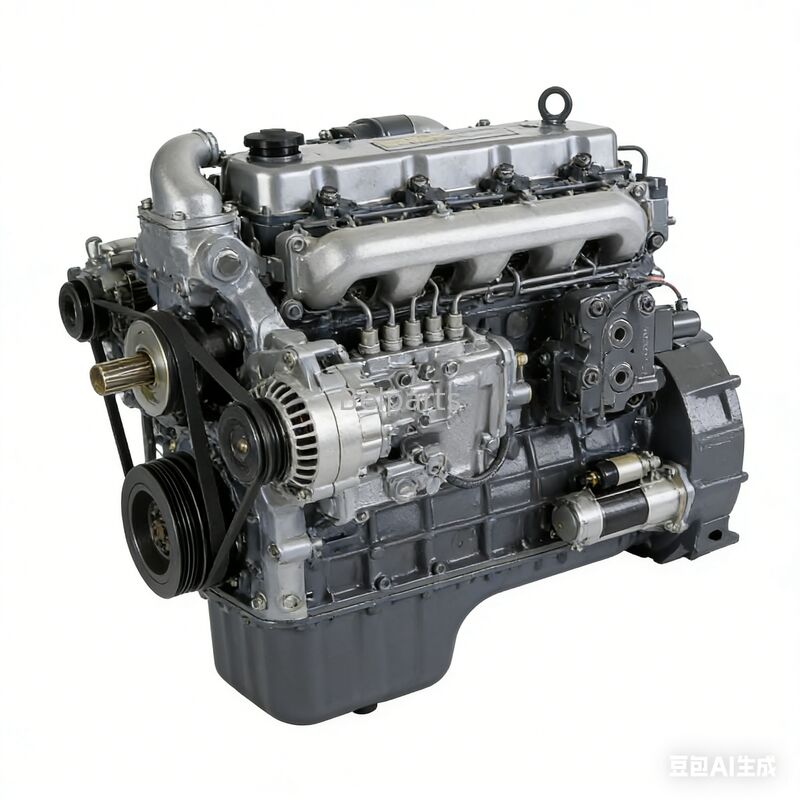 Dizel Motor Montajı Komatsu 6 silindirli motorlar S6D102E S6D105 S6D108 S6D110 S6D114E S6D125 S6D125E S6D140 S6D140E S6D155 S6D170 S6D170E S6D95L