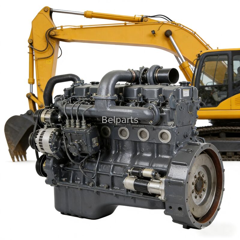 Dizel Motor Montajı Komatsu 6 silindirli motorlar SA6D102E SA6D108 SA6D110 SA6D114 SA6D114E SA6D125 SA6D125E SA6D140 SA6D140E