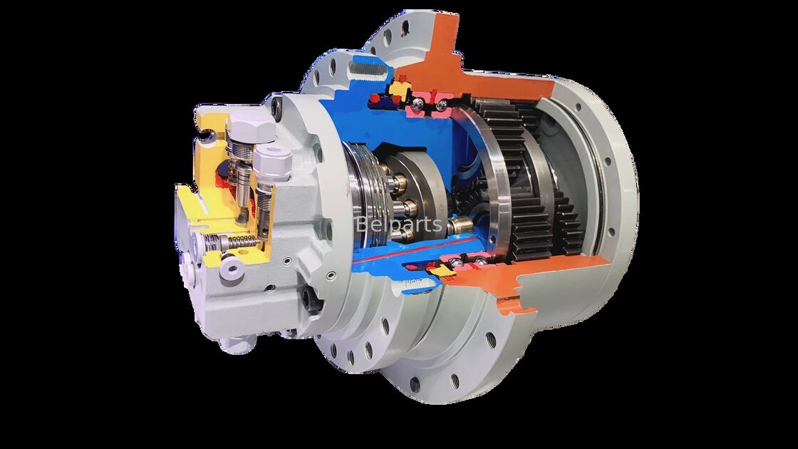 PC650-1 KOMATSU Ekskavatör Parçaları için Son Tahrik 209-27-00043 209-27-00042 209-27-00041 209-27-00040 Hidrolik Tahrik Yürüyüş Motoru Redüktörü