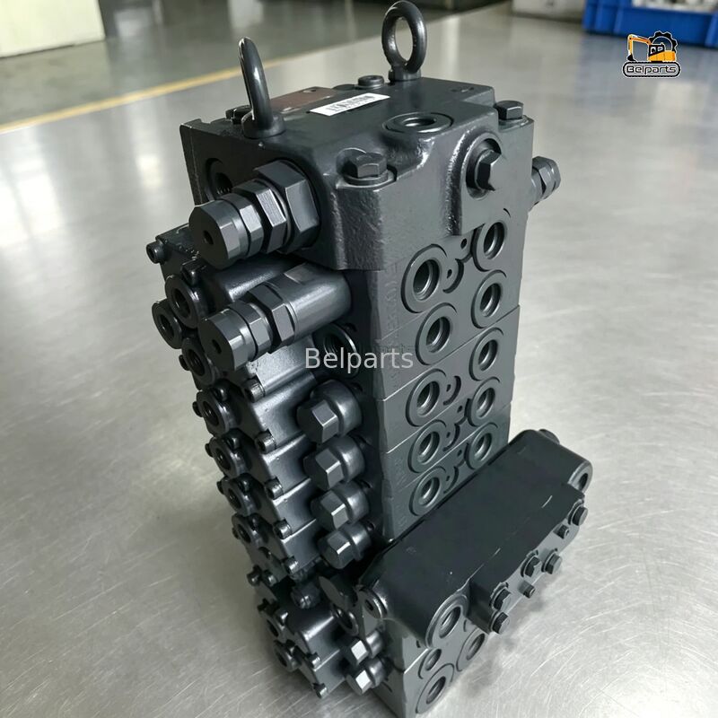 PC55MR-3 KOMATSU Ekskavatör Orijinal Parçaları için Hidrolik Kontrol Vanası 723-18-18200 723-18-18201 723-18-18202