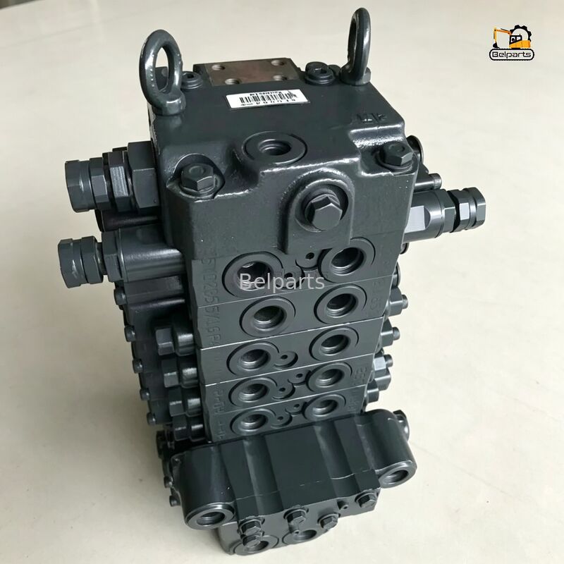 PC55MR-3 KOMATSU Ekskavatör Orijinal Parçaları için Hidrolik Kontrol Vanası 723-18-18200 723-18-18201 723-18-18202