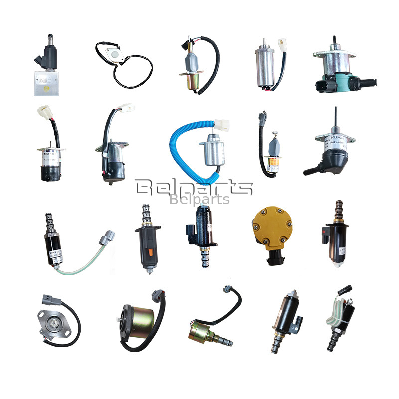 E320B E322B E322C Ekskavatör Elektrik Parçaları 116-3526 1163526 Seyahat Modeli Nihai Tahrik Döner Solenoid Valf