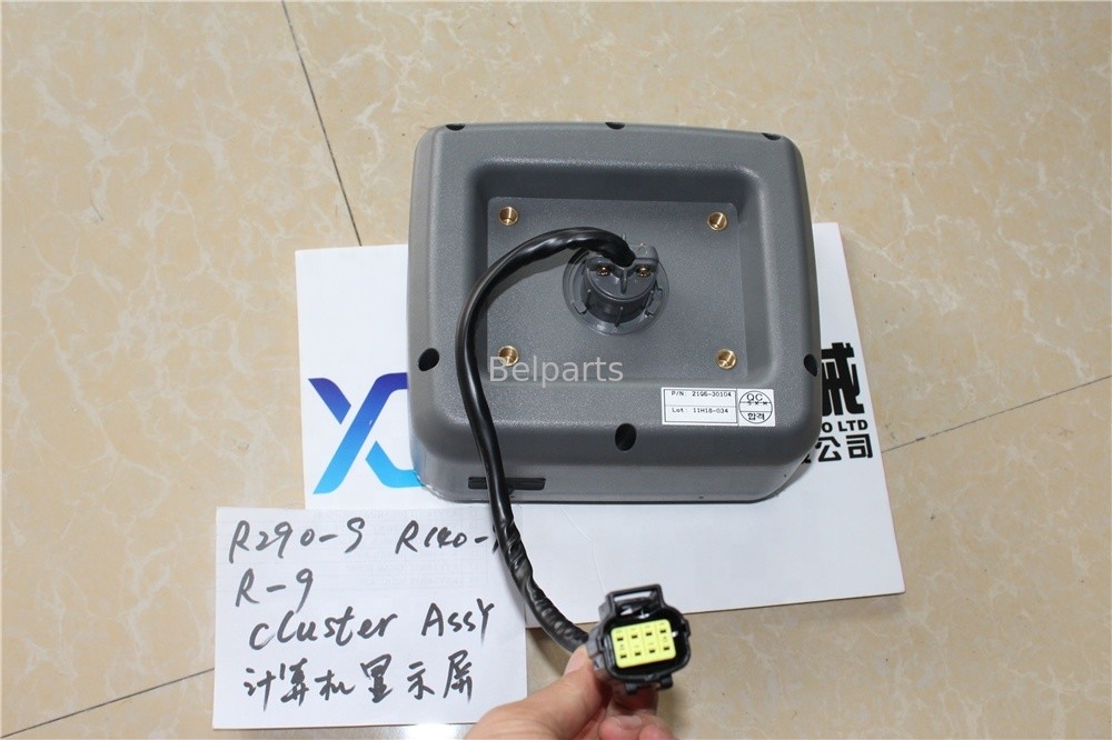 Ekskavatör Kontrol Cihazı R520-9S R290LC-9 CLUSTER ASSY R140w-9 R200w-9 Ekran Paneli 21Q6-30102 21Q6-40300