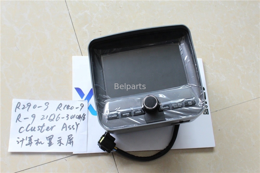 Ekskavatör Kontrol Cihazı R520-9S R290LC-9 CLUSTER ASSY R140w-9 R200w-9 Ekran Paneli 21Q6-30102 21Q6-40300
