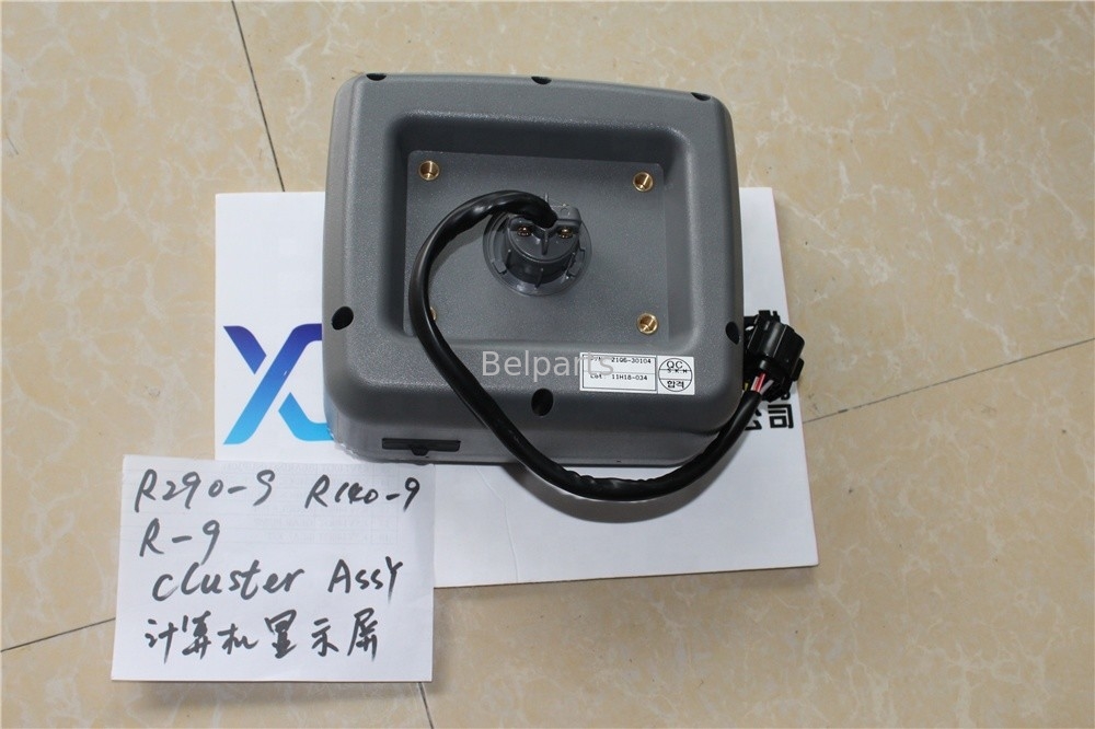 Ekskavatör Kontrol Cihazı R520-9S R290LC-9 CLUSTER ASSY R140w-9 R200w-9 Ekran Paneli 21Q6-30102 21Q6-40300
