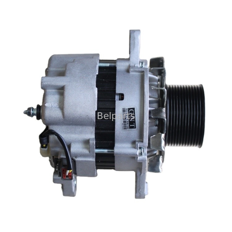 Belparts Ekskavatör Motor Parçaları Jeneratör 24V 100A E330C E320D E325C E325D C7 C9 Alternatör