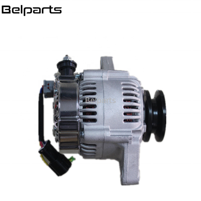 Ekskavatör Yedek Parça Motor 119626-77210 Alternatör 4TNV94 Jeneratör R60-7 R55-7