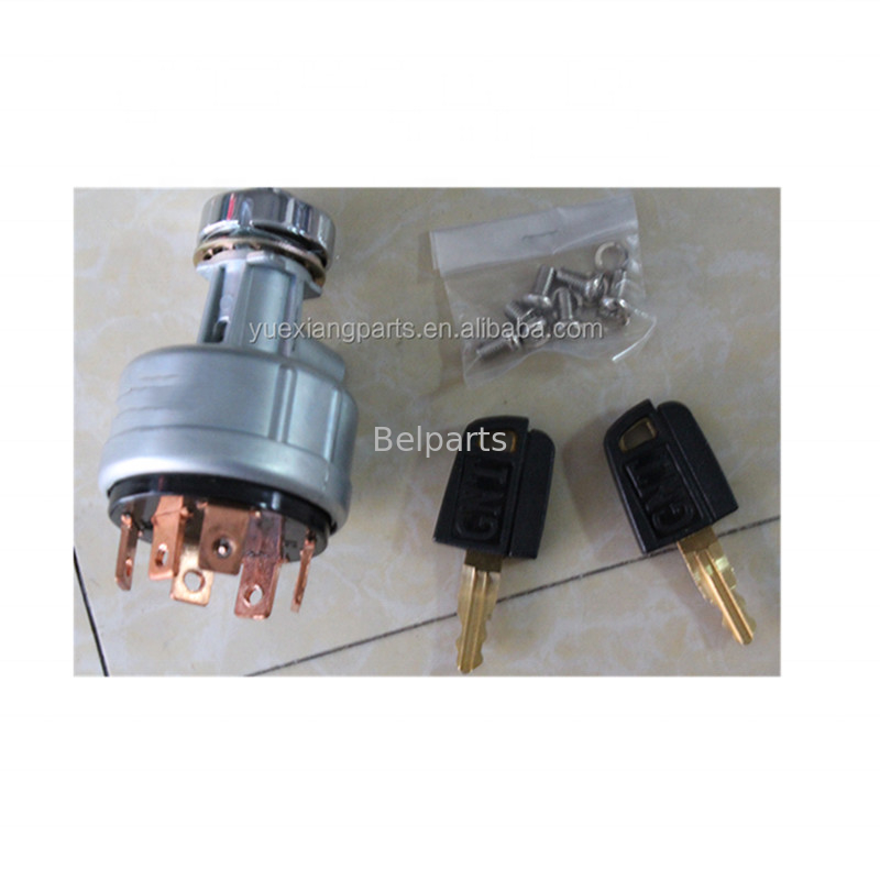 Belparts Ekskavatör 307 308C 312 320 320C Elektrikli 6 Hatlı Anahtar Grubu Isı Başlatma E320B E320C 7Y-3918 Ateşleme Marş