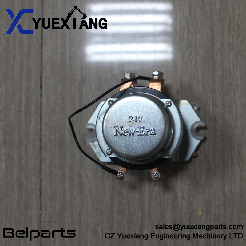 Belparts Ekskavatör Parçaları EX60 EX120 EX200 EX300 Akü Röle Anahtarı BR-266 24V 4255762 Solenoid Röle