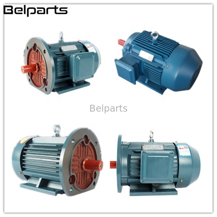 YE2-200L1-6 Ekskavatör Yedek Parçaları 18.5KW 380V 38.9A 50HZ Elektrik Motoru