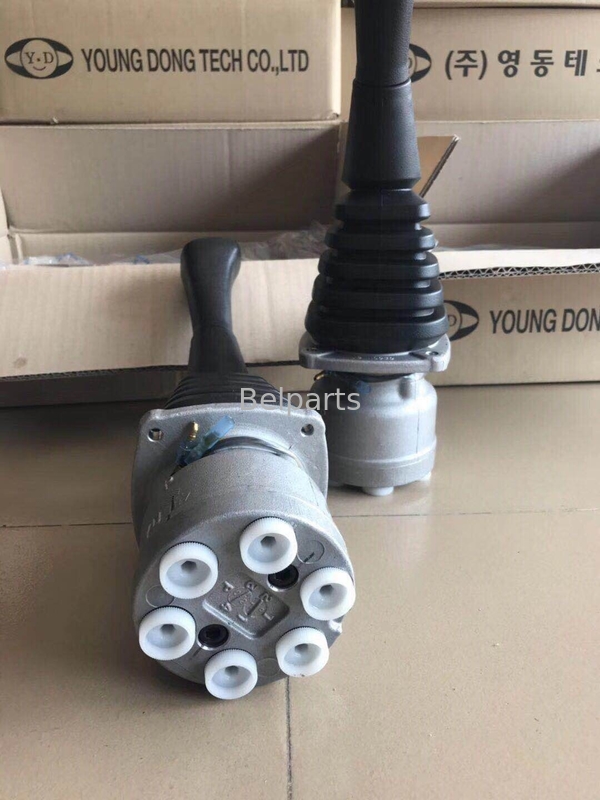 Belparts Ekskavatör İnşaat Yedek Parçaları Kontrol Çubuğu SK07N2 Pilot Vana Orijinal Joystick Kolu Assy