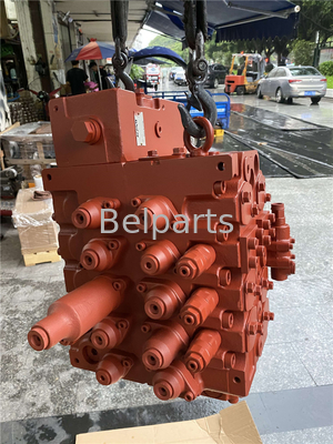 Kazı makinesi kontrol valfi ZE210E Hidrolik ana kontrol valfi KMX15RA