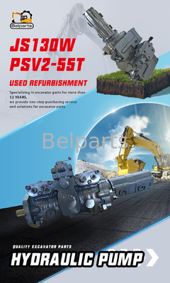 Komatsu Hidrolik Pompası SA 1142-00012 PSV2-55T JS130W Kazı makineleri için